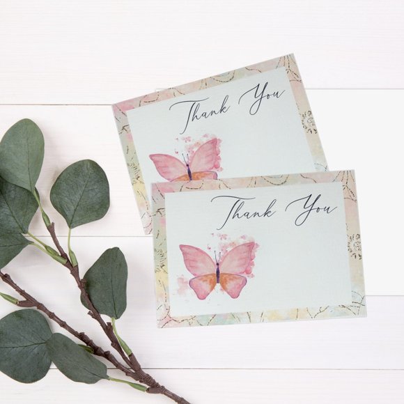 Thank You Card - Greeting Cards - Small Business Cards - Custom Card - Picture 3 of 11